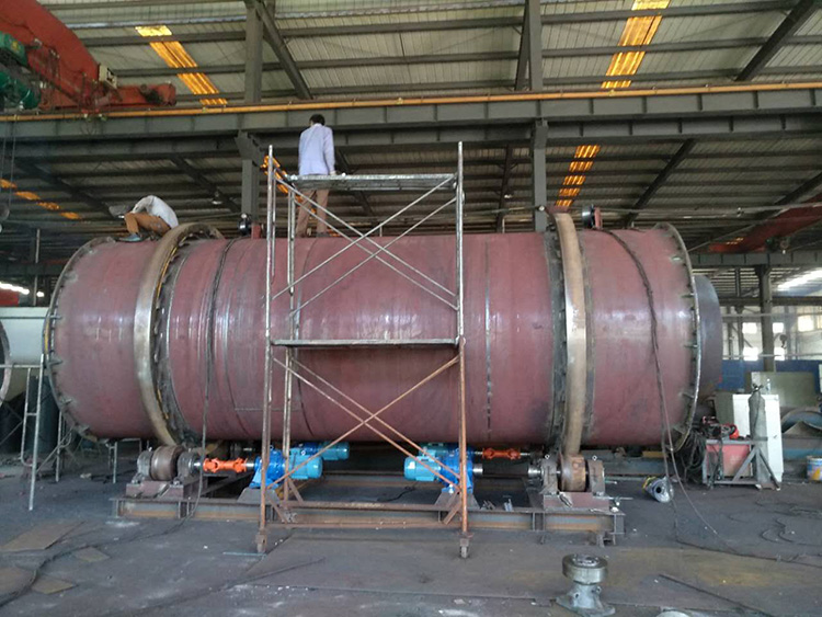 煤泥三筒烘干机  