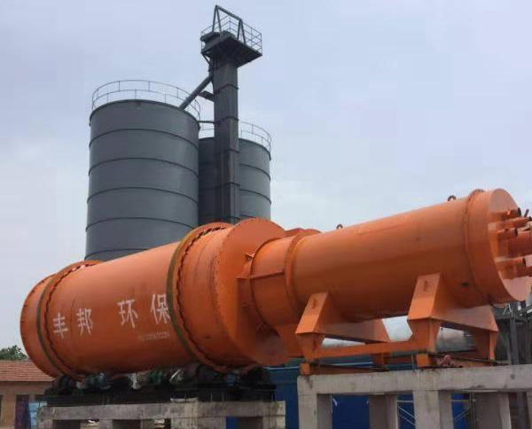 燃气热风炉配套三筒烘干机  