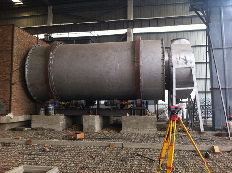 三回程煤灰烘干机  